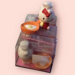 Sanrio Hello Kitty Ceramic Chopstick Rests Set of 4 (2004)